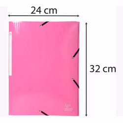 Exacompta 55824E fichier Carton Rose A4