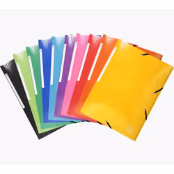 Exacompta 55829E, Porte-documents, A4, Carton, Multicolore, 425 g/m², 240 mm