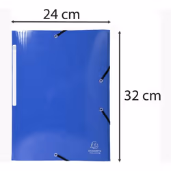 Exacompta 55832E fichier Carton Bleu A4