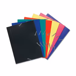 Exacompta PP 0,4 mm - plain Blue, A4, Polypropylène (PP), Bleu, 500 feuilles, 240 mm, 320 mm