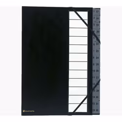 Exacompta 56032E, Noir, 900 feuilles, A4, 225 g/m², 253 mm, 340 mm