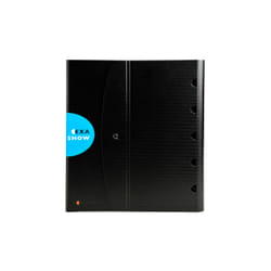 Exacompta 56034E classeur à anneaux A4 Noir