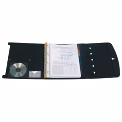 Exacompta 56034E classeur à anneaux A4 Noir