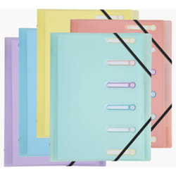 Exacompta 56170E fichier Polypropylène (PP) Couleurs assorties A4