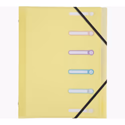 Exacompta 56170E fichier Polypropylène (PP) Couleurs assorties A4