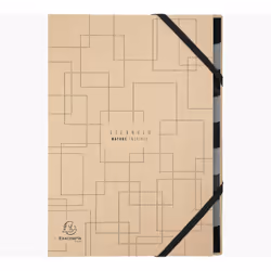 Exacompta 567470E, Album de présentation, Carton, Marron, A4, France, 240 mm