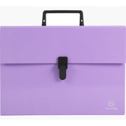 Exacompta Aquarel trieur Mauve Carton, Papier A4