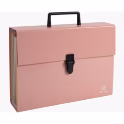Exacompta Aquarel trieur Corail Carton, Papier A4