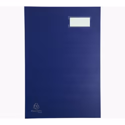 Exacompta 57022E, Porte-documents, A4, Carton, Bleu, 240 mm, 350 mm