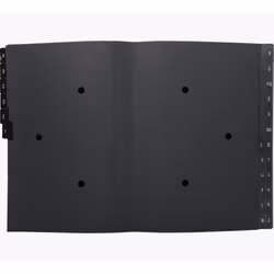 Exacompta 57024E fichier Carton Noir A4