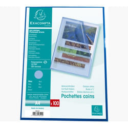 Exacompta 58522E protecteur de feuilles 210 x 297 mm (A4) Polypropylène (PP) 100 pièce(s)