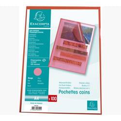 Exacompta 58525E protecteur de feuilles 210 x 297 mm (A4) Polypropylène (PP) 100 pièce(s)