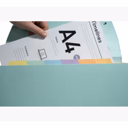Exacompta 58560E fichier Carton comprimé Couleurs assorties A4 - Vue supplémentaire 10