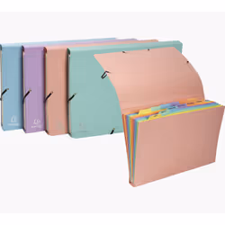 Exacompta 58560E fichier Carton comprimé Couleurs assorties A4 - Vue supplémentaire 23