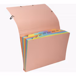 Exacompta 58560E fichier Carton comprimé Couleurs assorties A4 - Vue supplémentaire 6