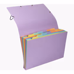 Exacompta 58560E fichier Carton comprimé Couleurs assorties A4 - Vue supplémentaire 9