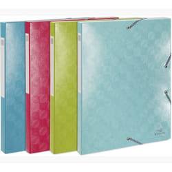 Exacompta 59220E fichier Bleu, Vert, Rouge, Turquoise A4