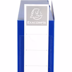 Exacompta 59632E Boîte à archives Polypropylène (PP) Bleu
