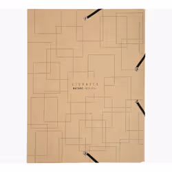 Exacompta 59647E fichier Carton Couleurs assorties, Naturel A4