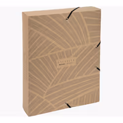 Exacompta 59647E fichier Carton Couleurs assorties, Naturel A4