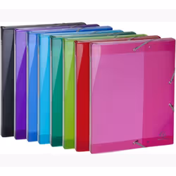 Exacompta 59670E, Porte-documents, A4, Polypropylène (PP), Multicolore, 250 mm, 330 mm