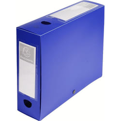 Exacompta 59832E Boîte à archives Bleu
