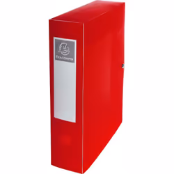 Exacompta 59835E, Rouge, A4, Paysage, Papier, 8 cm, 240 mm