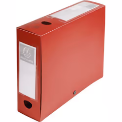 Exacompta 59835E Boîte à archives Rouge