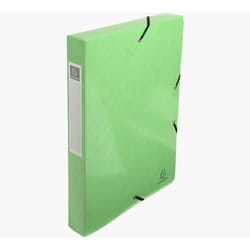 Exacompta 59923E Boîte à archives Carton Citron vert