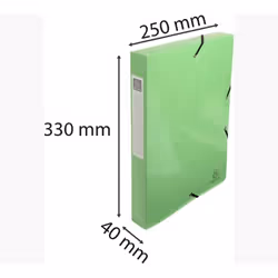 Exacompta 59923E Boîte à archives Carton Citron vert