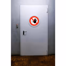 Exacompta 67013E pictogramme adhésif Polyvinyl chloride (PVC) Rouge