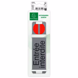 Exacompta 67152E pictogramme adhésif Aluminium Gris - Vue supplémentaire 2