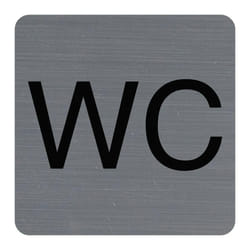 Exacompta 67179E pictogramme adhésif Aluminium Gris