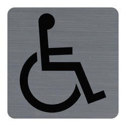 Exacompta 67191E pictogramme adhésif Aluminium Gris