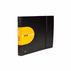 Exacompta 75134E rangement de cartes de visites Polypropylène (PP) Noir