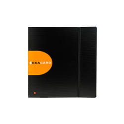 Exacompta 75234E rangement de cartes de visites Polypropylène (PP) Noir