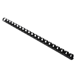 Une Boite de 100 Peignes Plastiques 12 mm 21X297 cm Noir