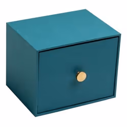 Exacompta 78603E module de classement de bureau Carton, Papier Bleu