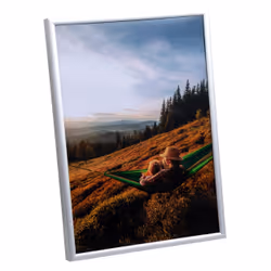 Exacompta Exacryl Cadre pour une seule photo Argent - Vue supplémentaire 4