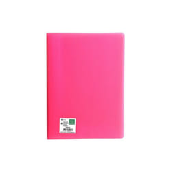 1 porte-vues A4 - Linicolor - 80 vues - Polypro - Exacompta - Coloris assortis