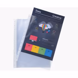 Exacompta 86001E protecteur de feuilles 210 x 297 mm (A4) Polypropylène (PP) 10 pièce(s)