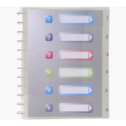 Exacompta 86320E protecteur de feuilles 210 x 297 mm (A4) Polypropylène (PP)