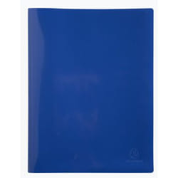 Exacompta Protège-documents En Pp Recyclé Semi-rigide Beeblue 60 Vues - A4 - Bleu Marine - Nouveauté