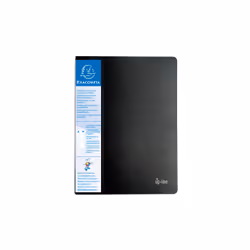 Exacompta 88201E, A4, Polypropylène (PP), Noir, 240 mm, 5 mm, 320 mm