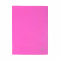 Protège-documents A4 EXACOMPTA Opak rose 60 vues - 30 pochettes