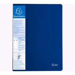 Exacompta 88402E, 210 x 297 mm (A4), Bleu, Polypropylène (PP)