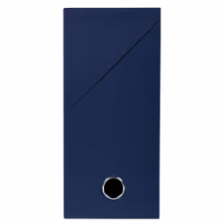 Exacompta Boite transfert dos 120 mm papier toilé - Bleu foncé