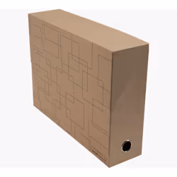 Exacompta 89847E, Boîte d’emballage, Livraison, Rangement, Carton, Marron, 345 mm, 90 mm