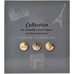 Album de collection - MARQUE - Modèle - 50 médailles touristiques - Mixte - Album carton