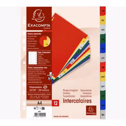 Exacompta 95E, Polypropylène (PP), A4